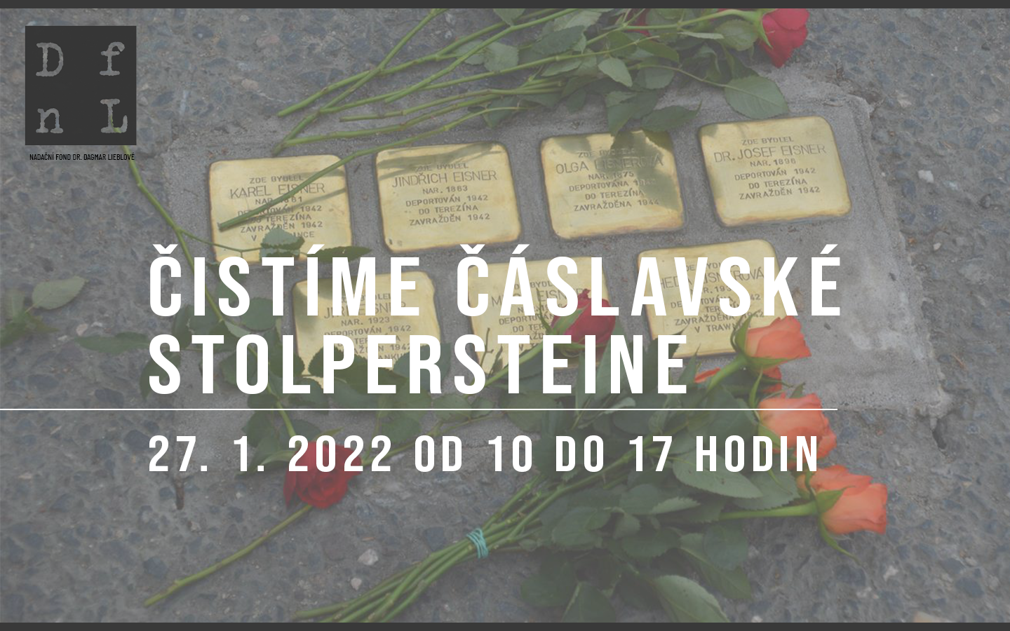 čištění Stolpersteine